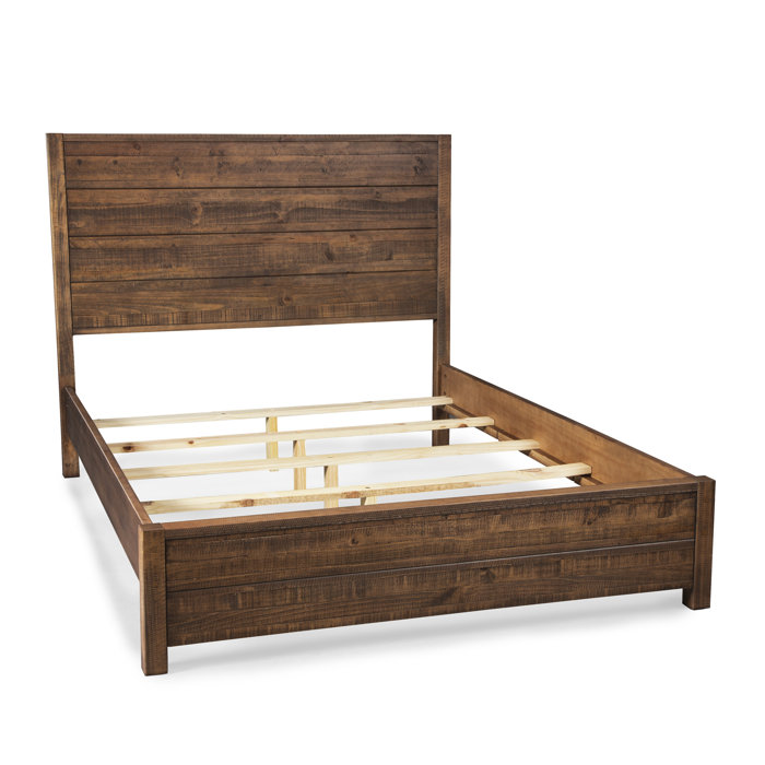 Grain Wood Furniture Montauk Solid Wood Panel Bed & Reviews Wayfair
